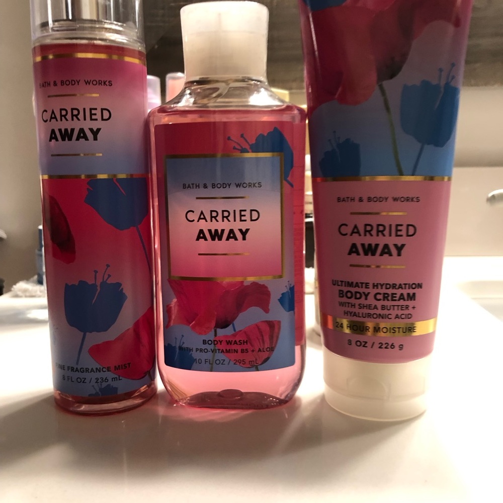NWT 3-Pc Set Carried Away By Bath & Body Works - Picture 2 of 5